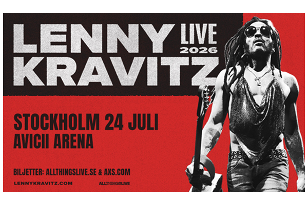 Lenny Kravitz reklameplakat