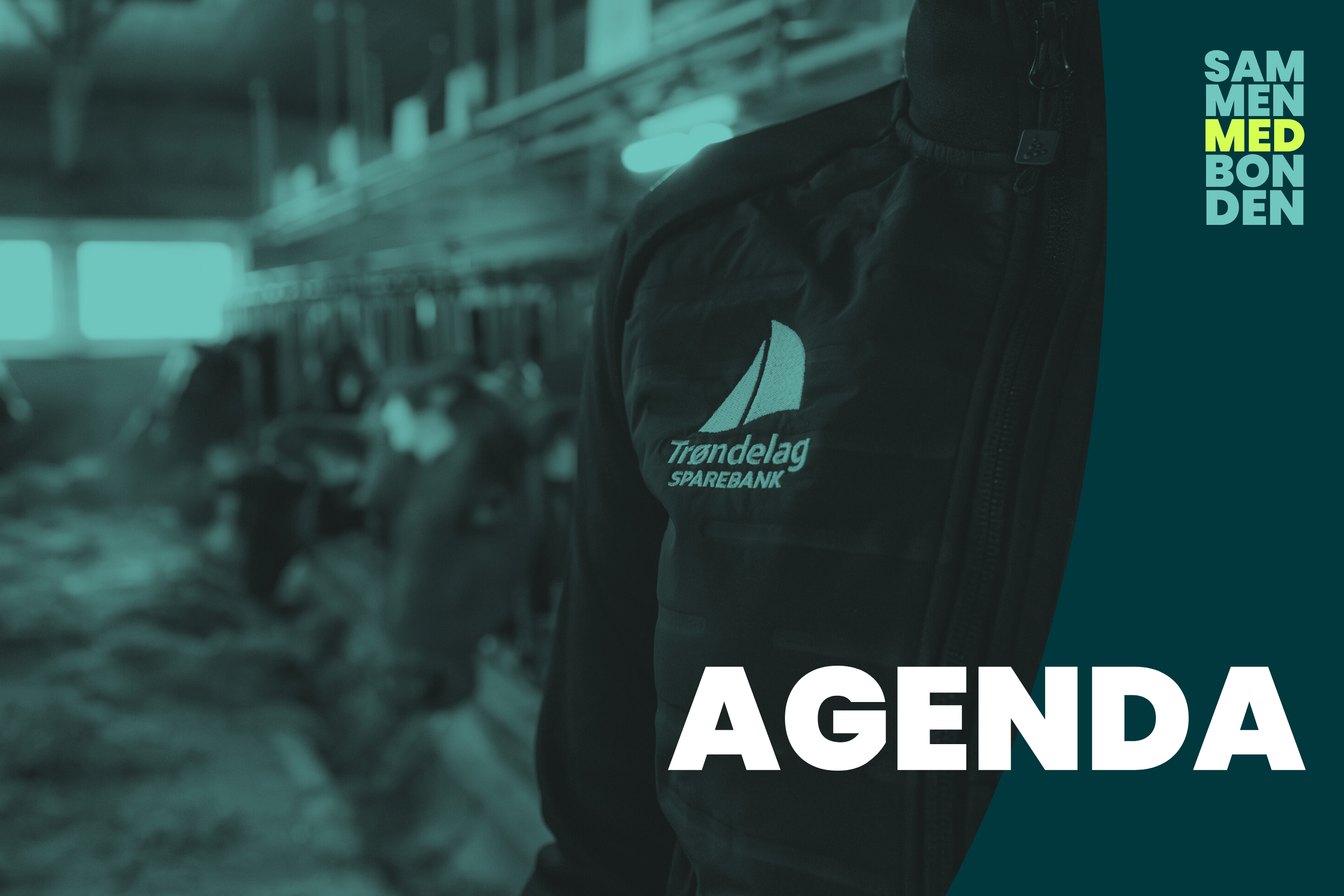 Sammen med bonden - Agenda