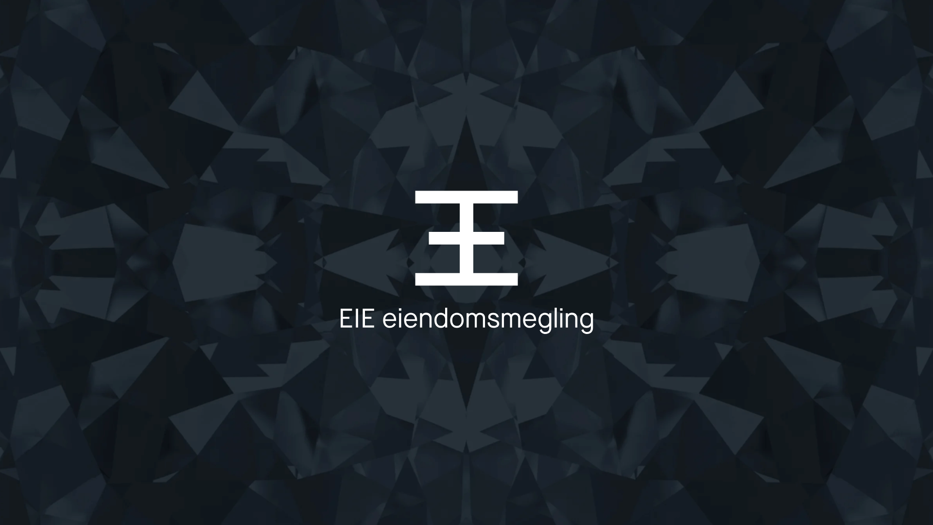 Eie Eiendomsmegling logo 1920x1080 mønster