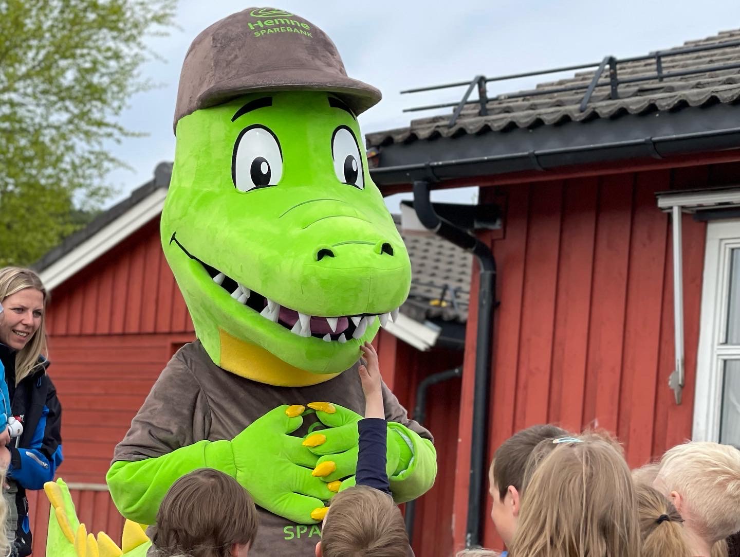Konrad på sitt første besøk i Grøtnes Barnehage